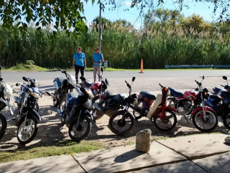 Este fin de semana se secuestraron 17 motos en Berisso