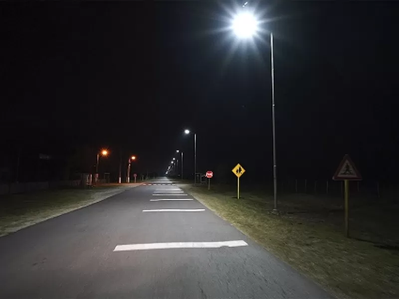 Intransitable: así se encuentra el camino real de noche