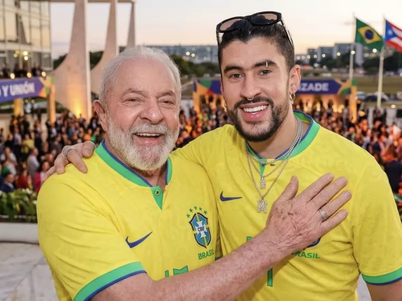 Bad Bunny cedi&oacute; los derechos de su m&uacute;sica para la campa&ntilde;a pol&iacute;tica de Lula da Silva