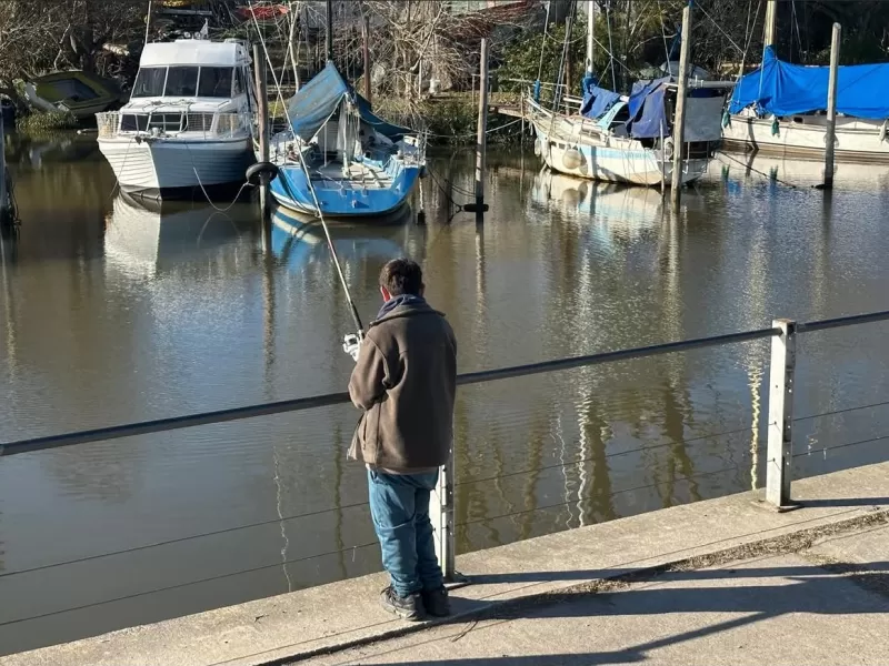 El Paseo de los Pescadores recibió la etapa municipal de Pesca Deportiva