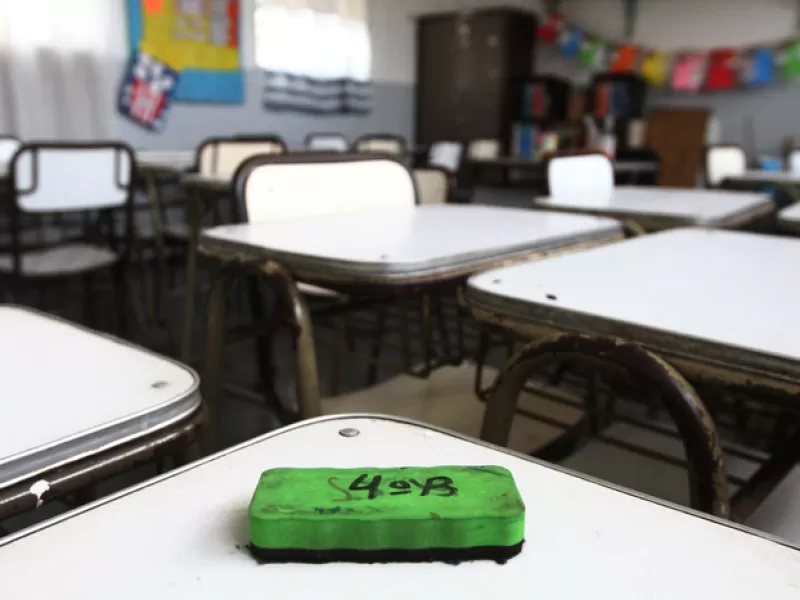 SUTEBA Multicolor activ&oacute; un paro docente que afectar&aacute; a las escuelas de la regi&oacute;n