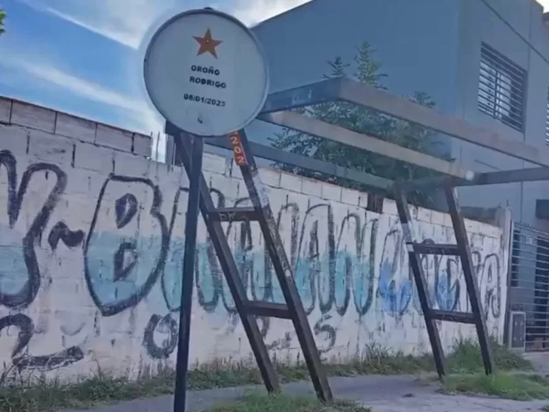 Mal estado de las paradas de micro en Berisso: estructuras deterioradas y riesgo para los usuarios