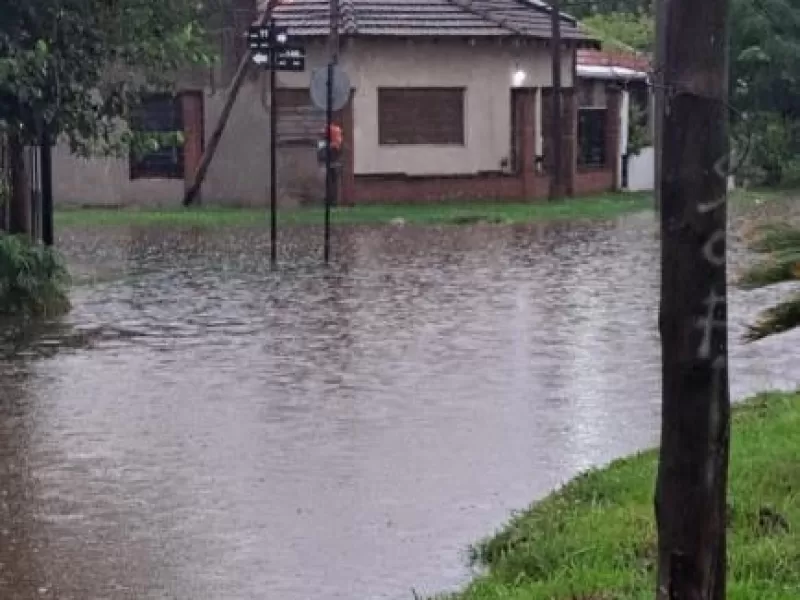 Nueva alerta naranja en Berisso: siguen las lluvias y la preocupación en la ciudad