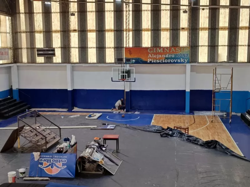 Renovaron el gimnasio del CEyE y sumaron mejoras para la comunidad deportiva