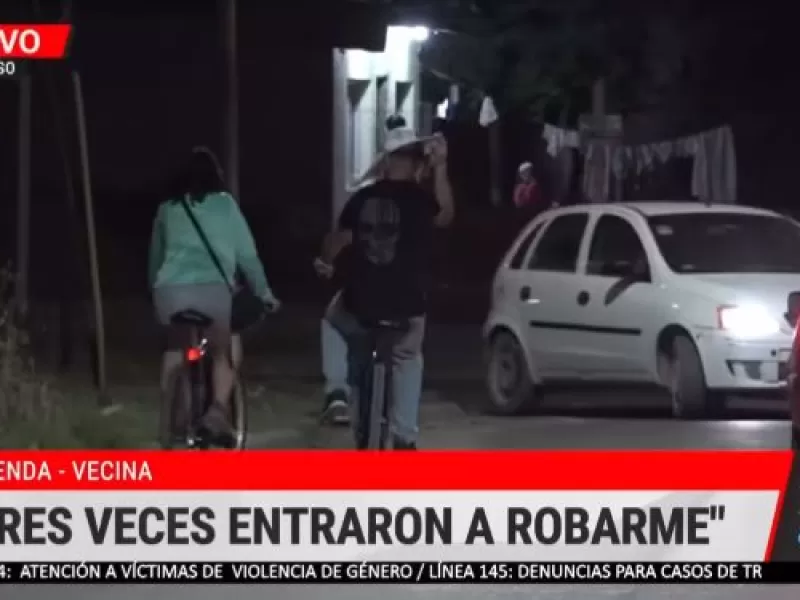 El equipo de A24 tuvo que abandonar una cobertura en Berisso tras amenazas de delincuentes