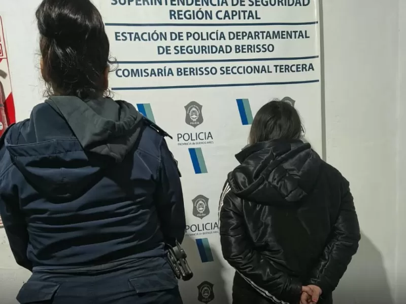 Una mujer fue aprehendida en Berisso tras agredir a sus dos hijas y a un joven durante un conflicto familiar