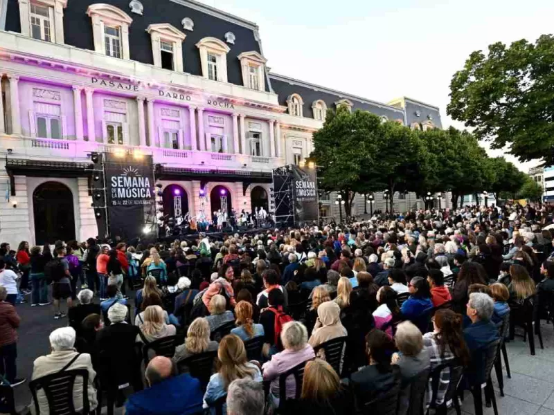 La Plata cerr&oacute; la primera &ldquo;Semana de la M&uacute;sica&rdquo; con m&aacute;s de 200 mil asistentes y ya confirm&oacute; una nueva edici&oacute;n