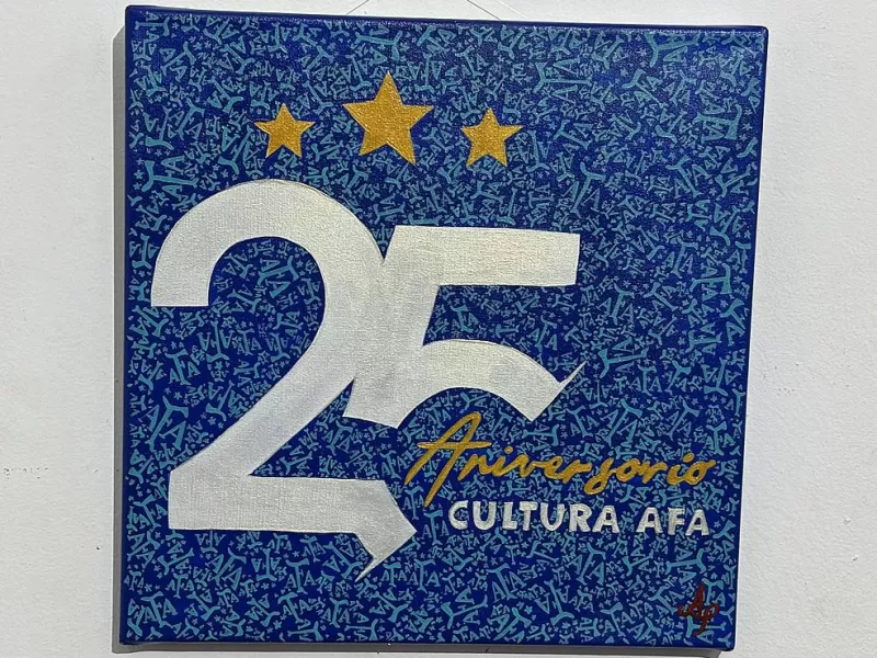 Villa San Carlos participó en la XX Muestra de Arte “Fútbol, pasión y cultura 2025” de AFA