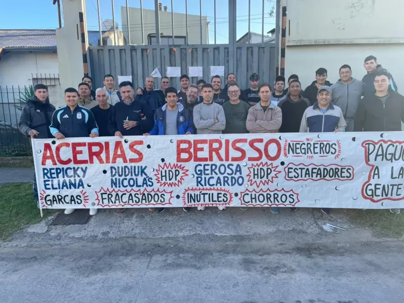 “No dejamos de producir por voluntad propia”: Sebastián Lemme se refirió al conflicto de Acerías Berisso