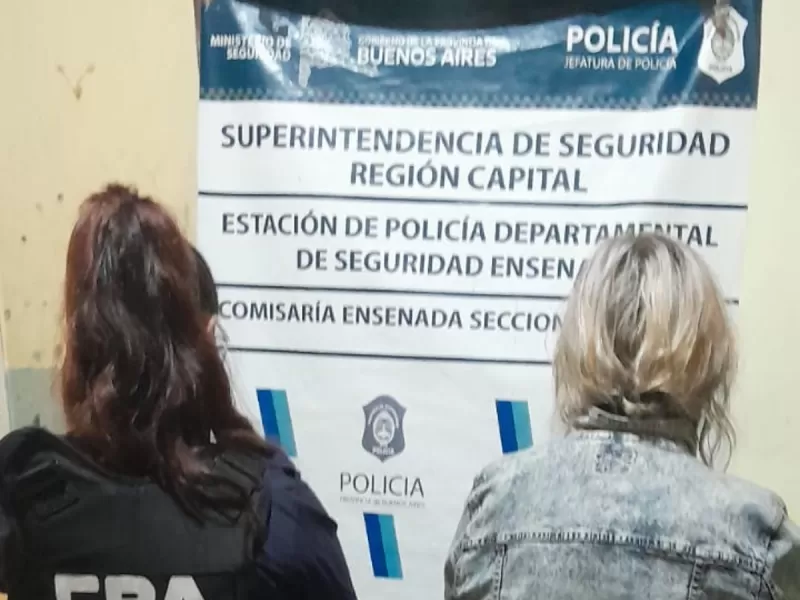 Mujer demorada por tirarle un piedrazo a un micro