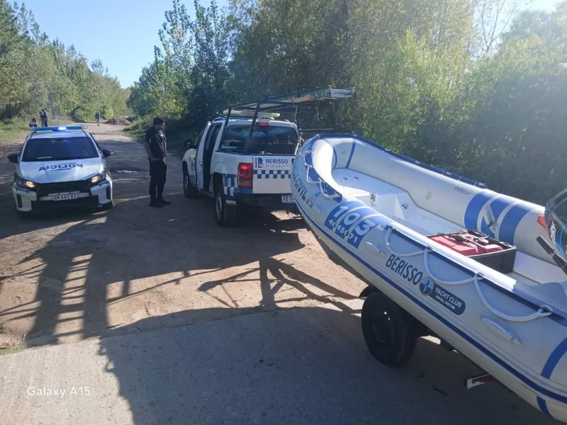 Defensa Civil realizó acciones preventivas ante la crecida del Río de la Plata en Berisso