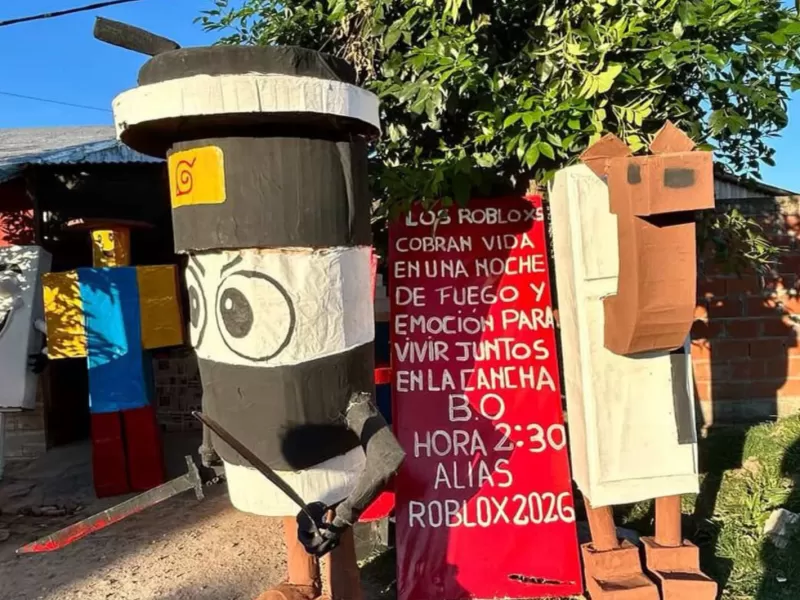 El Barrio Obrero se prepara para la tradicional quema de muñecos de fin de año