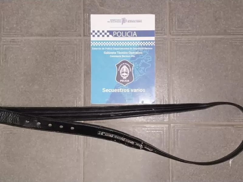 Rescatan a un menor en Berisso tras un presunto caso de maltrato y detienen a su padre