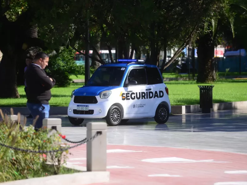 Ni el &ldquo;Tito&rdquo; pudo frenarlos: violenta pelea a plena luz del d&iacute;a en Plaza San Mart&iacute;n