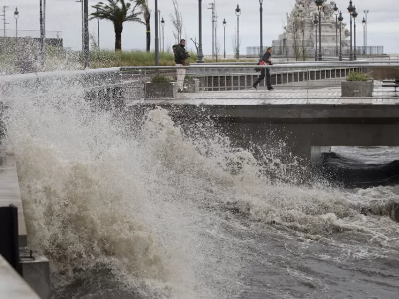 Alerta por crecida del Río de La Plata