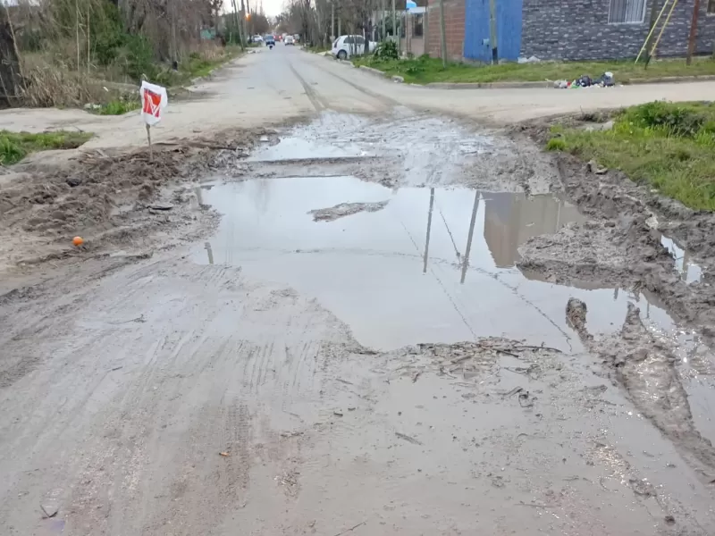 Reclamo vecinal en Berisso por calles en mal estado