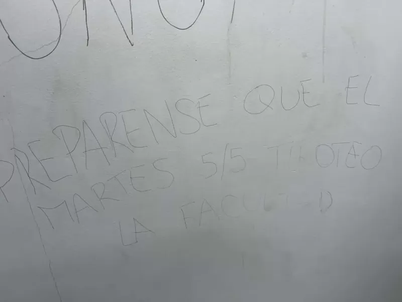 Alerta en la UNLP: Las amenazas de tiroteo llegaron a la Facultad de Ciencias Econ&oacute;micas