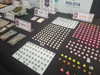 Golpe al narcomenudeo: operativo simult&aacute;neo en la regi&oacute;n por venta de drogas