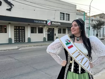 La Sociedad Italiana distingui&oacute; a Loli G&oacute;mez Leone por su desempe&ntilde;o en la Fiesta Provincial del Inmigrante