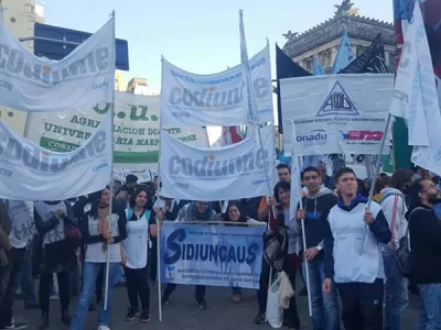 Universitarios pidieron paritarias para el mes de febrero