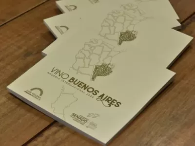 El libro “Vino Buenos Aires” fue parte de la gala mundial en Portugal