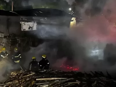 Incendio en un aserradero de Berisso volvió a encender la alarma vecinal: “Es el cuarto desde 2022”