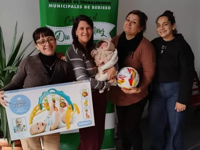 Juguetes y cine gratis para la familia municipal en Berisso