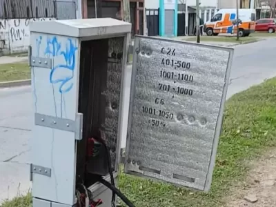 Intentaron robar cables de una cabina el&eacute;ctrica en Berisso y uno de los sospechosos fue detenido