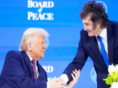 Milei ofreci&oacute; enviar Cascos Blancos a Gaza en la Junta de Paz impulsada por Trump