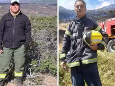 Bomberos de Berisso colaboran en el combate de los incendios forestales en Chubut