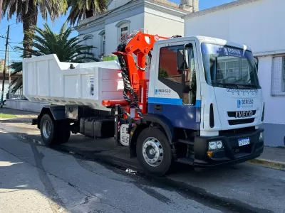 Nuevo camión para el Servicio de recolección no habitual de Berisso