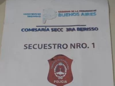 Berisso: un menor de 14 años fue sorprendido con una réplica de arma de fuego