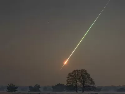 ¿Un meteorito pasó por el cielo berissense?