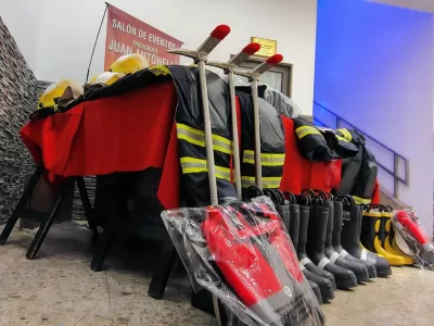 Los Bomberos de Berisso concretaron una inversión histórica en equipamiento