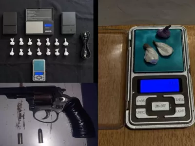 Operativo antidrogas en Berisso: secuestraron coca&iacute;na, un arma y detuvieron a una mujer