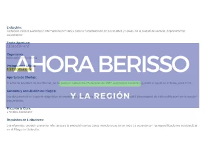 Santa Fe: en la provincia de los narcos, Pullaro va a gastar 3 mil millones de pesos en una pista de skate