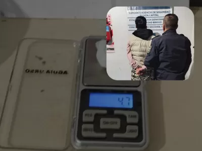 Detuvieron a dos policías en Berisso por tenencia de cocaína