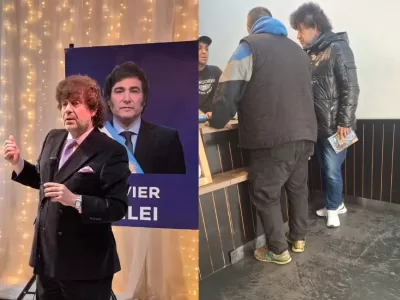 En CABA, Daniel Mollo sorprendió a todos con su actitud frente a un local de comida