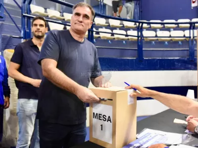 Primeros resultados: Carlos Anacleto con ventaja en las elecciones de Gimnasia