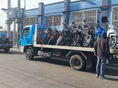 Berisso: Secuestraron nueve motos en un operativo de Seguridad Vial en 122 y 8