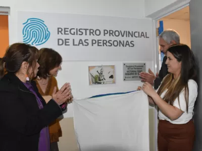 Se inauguró el Registro de las Personas en el Centro Cultural y Polideportivo Papa Francisco