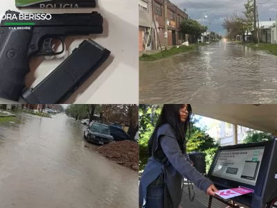 Berisso bajo el agua, robos en medio del caos y elecciones en CABA: una semana marcada por el temporal, la inseguridad y la tensión política