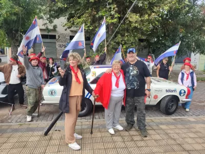 Santiago Cúneo en Berisso: "La convocatoria de la CGT a un paro es una reacción tardía"