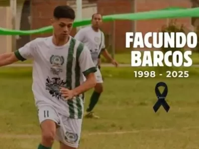 Dolor en el fútbol amateur: murió Facundo Barcos, jugador de Defensores de City Bell