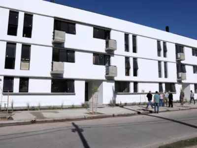La UNLP avanza con el barrio estudiantil en Berisso y ya finaliz&oacute; el primer m&oacute;dulo de viviendas