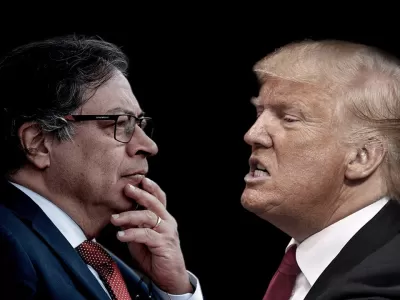 Trump y una amenaza a Petro: &ldquo;Una intervenci&oacute;n en Colombia eh, suena bien para m&iacute;. S&iacute;&rdquo;