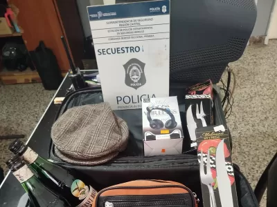 Quiso robar… pero el fernet lo delató: terminó detenido con un pedido de captura