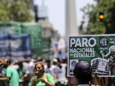 ATE anuncia paro nacional y movilización al Congreso contra la reforma laboral