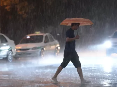 Rige una alerta amarilla por tormentas en Berisso y alrededores
