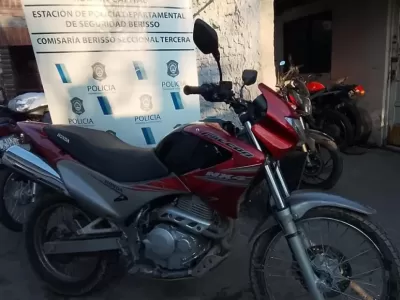 Detenido en Berisso por circular en una moto robada: tenía pedido de secuestro activo